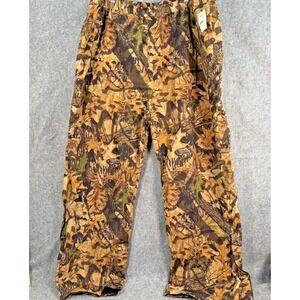 Mossy Oak Forest Floor Camo Pants Mens 3XL XXXL Brown Hunting Fishing Woods NWT